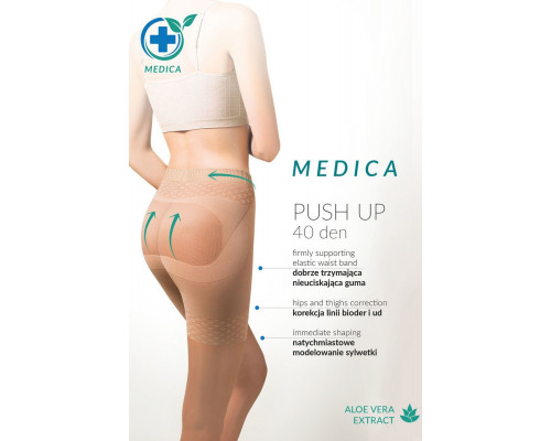 128 Medica Push-Up 40 den Neutro