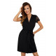 Felicia dressing gown Black