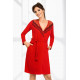 Jasmine dressing gown Red