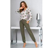 Пижама Donna Mila pyjamas Khaki (зеленый)