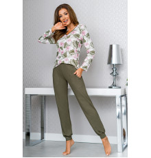 Пижама Donna Mila pyjamas Khaki (зеленый)