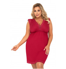 Vera plus nightdress Burgundy